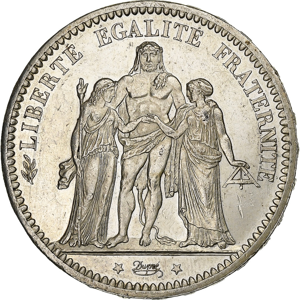 Francia, 5 Francs, Hercule, 1873, Paris, Argento, SPL-, Gadoury:745a, KM:820.1