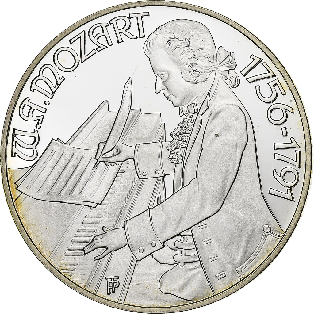 Austria, 100 Schilling, 1991, Vienna, Prueba, Plata, FDC, KM:2998