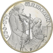 Austria, 100 Schilling, 1991, Vienna, Prueba, Plata, FDC, KM:2996
