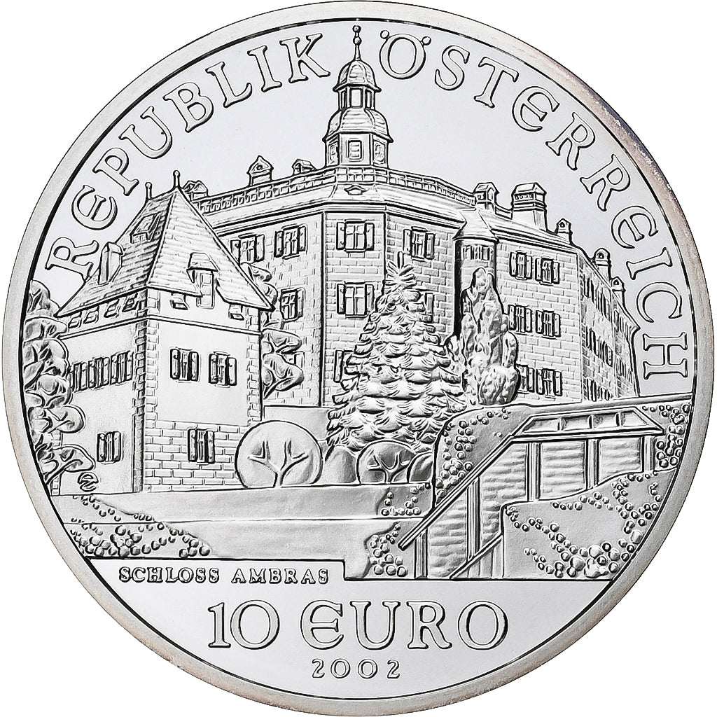 Austria, 10 Euro, 2002, Vienna, Proof, Silver, MS(65-70), KM:3096