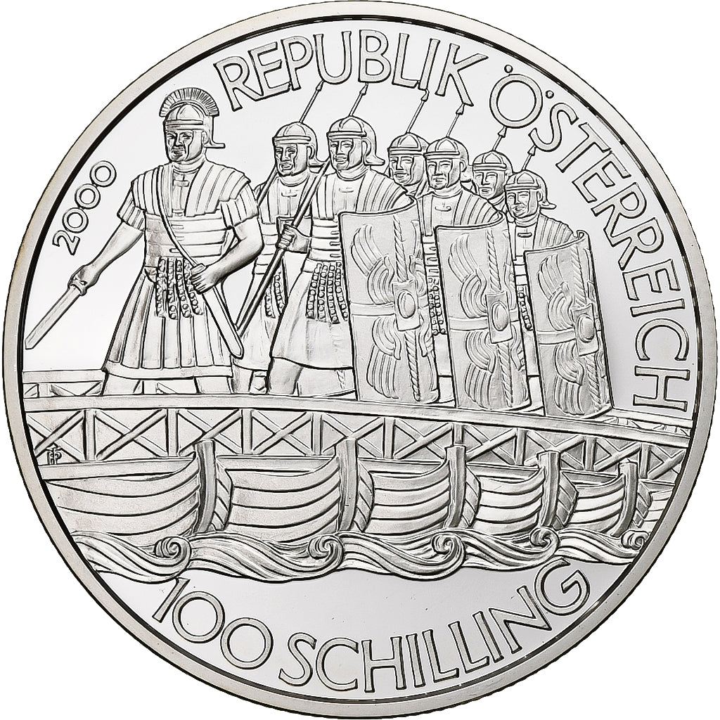 Austria, 100 Schilling, 2000, Vienna, FS, Argento, FDC, KM:3069