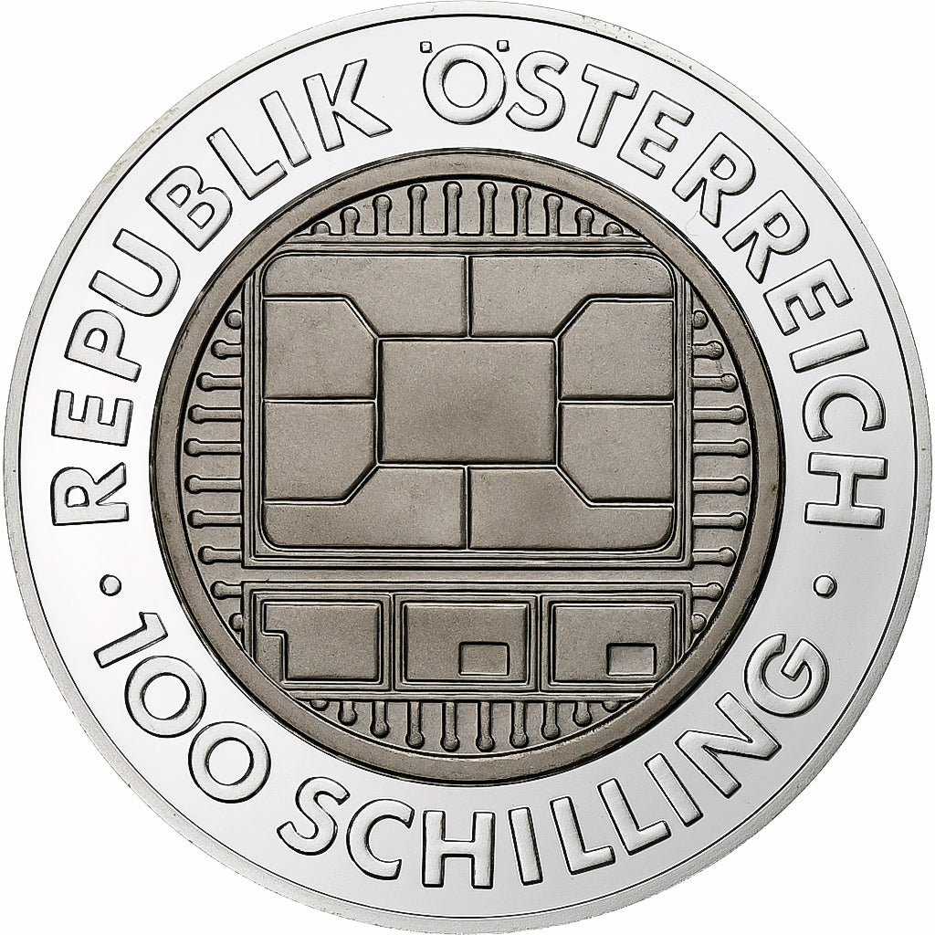 Austria, 100 Schilling, 2000, Vienna, Proof, Bi-Metallic, MS(65-70), KM:3063