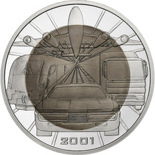Austria, 100 Schilling, 2001, Vienna, Proof, Bi-Metallic, MS(65-70), KM:3073