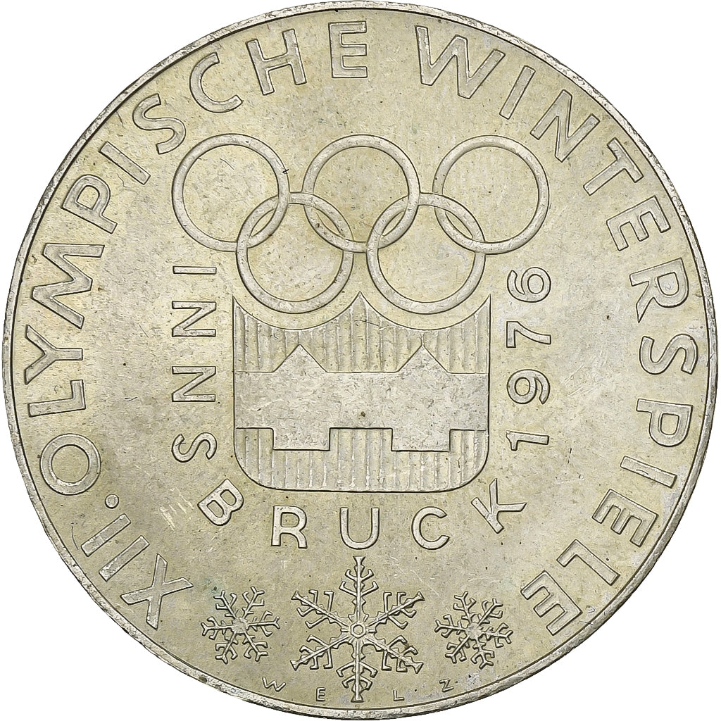 Austria, 100 Schilling, 1976, Silver, AU(55-58), KM:2926