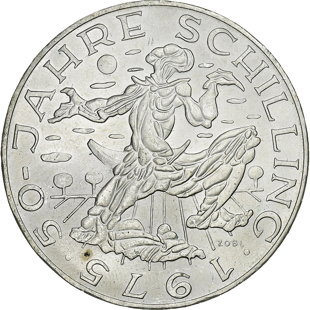 Austria, 100 Schilling, 1975, Silver, MS(60-62), KM:2925