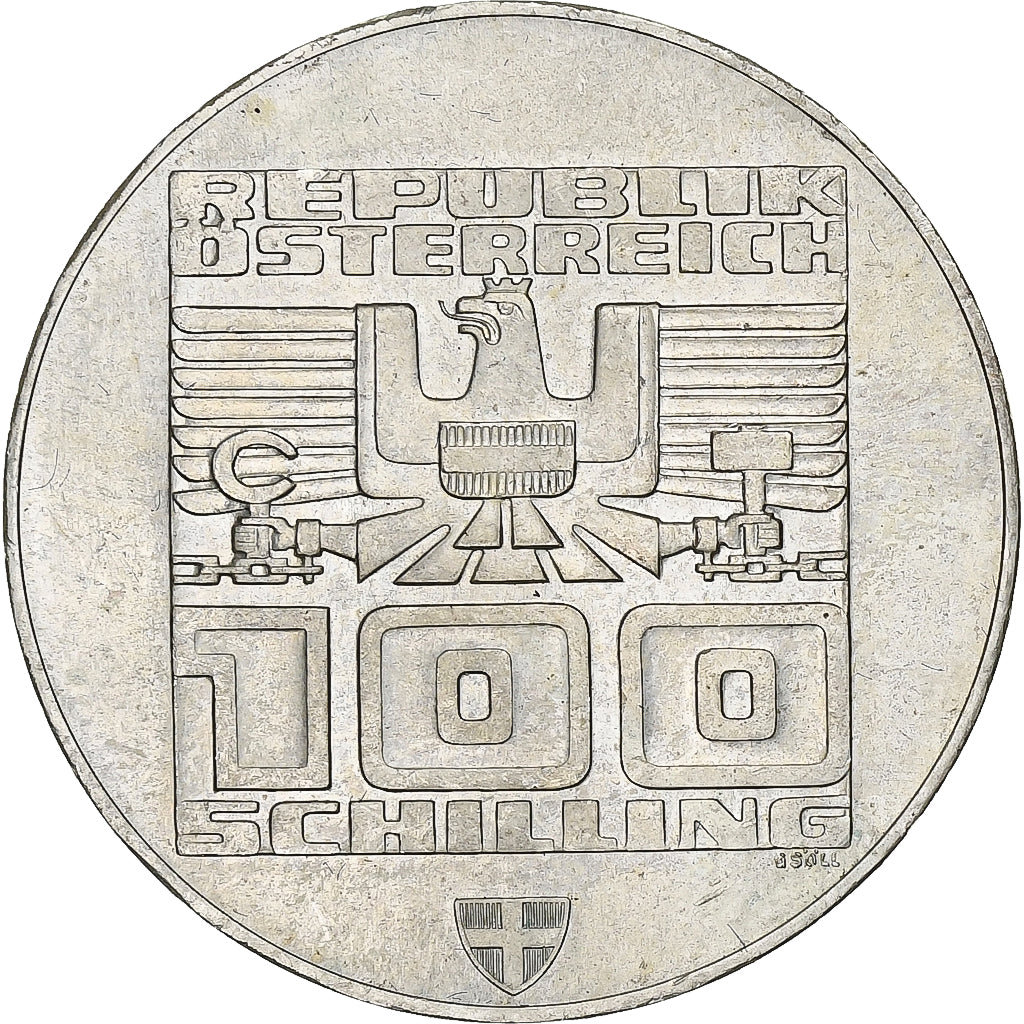 Austria, 100 Schilling, 1976, Argento, SPL-, KM:2927