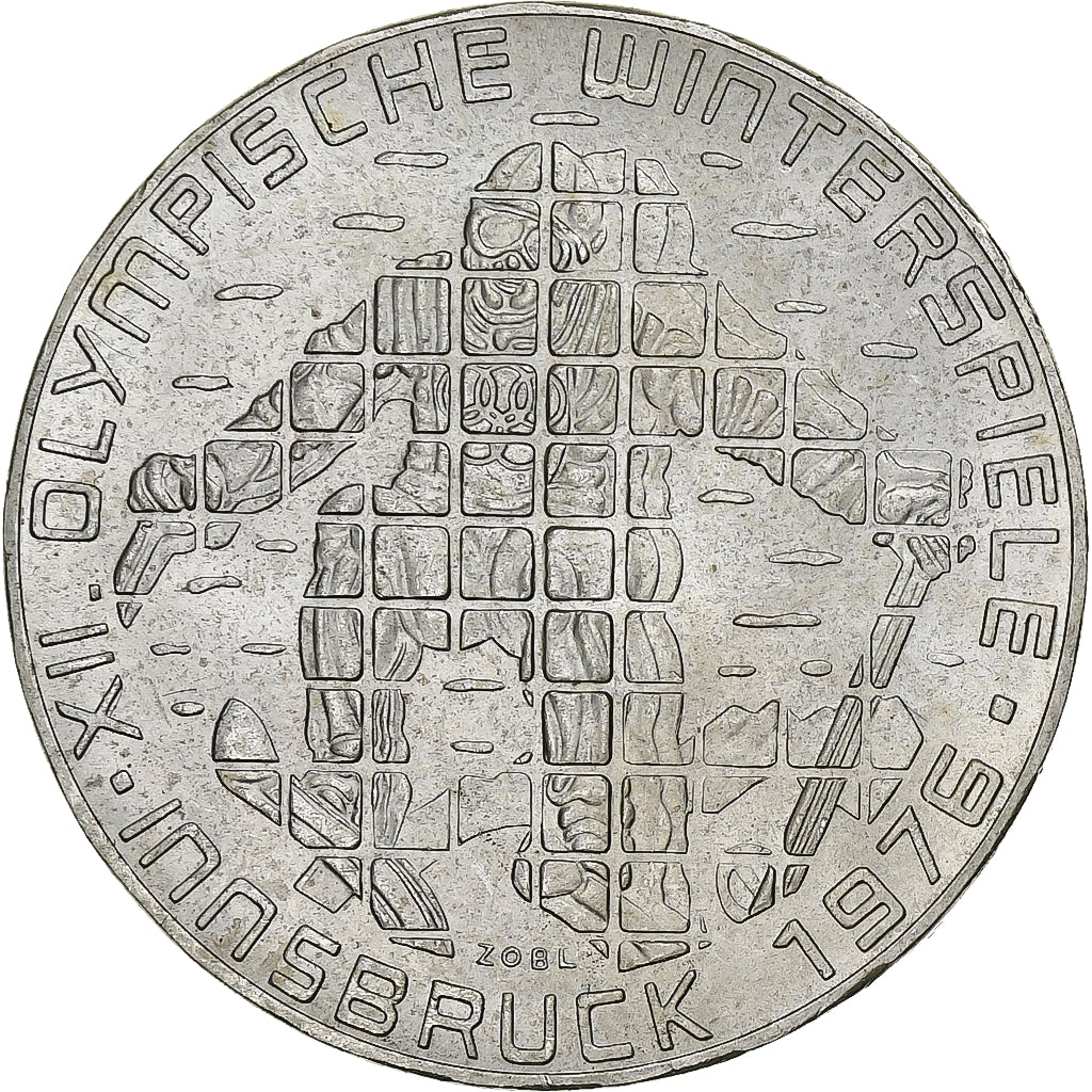 Áustria, 100 Schilling, 1976, Hall, Prata, MS(60-62), KM:2928