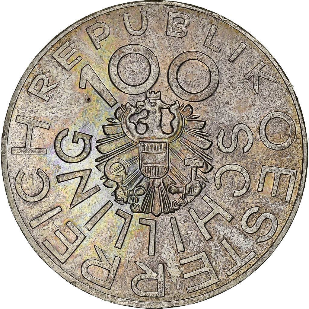 Austria, 100 Schilling, 1976, Silver, MS(60-62), KM:2932