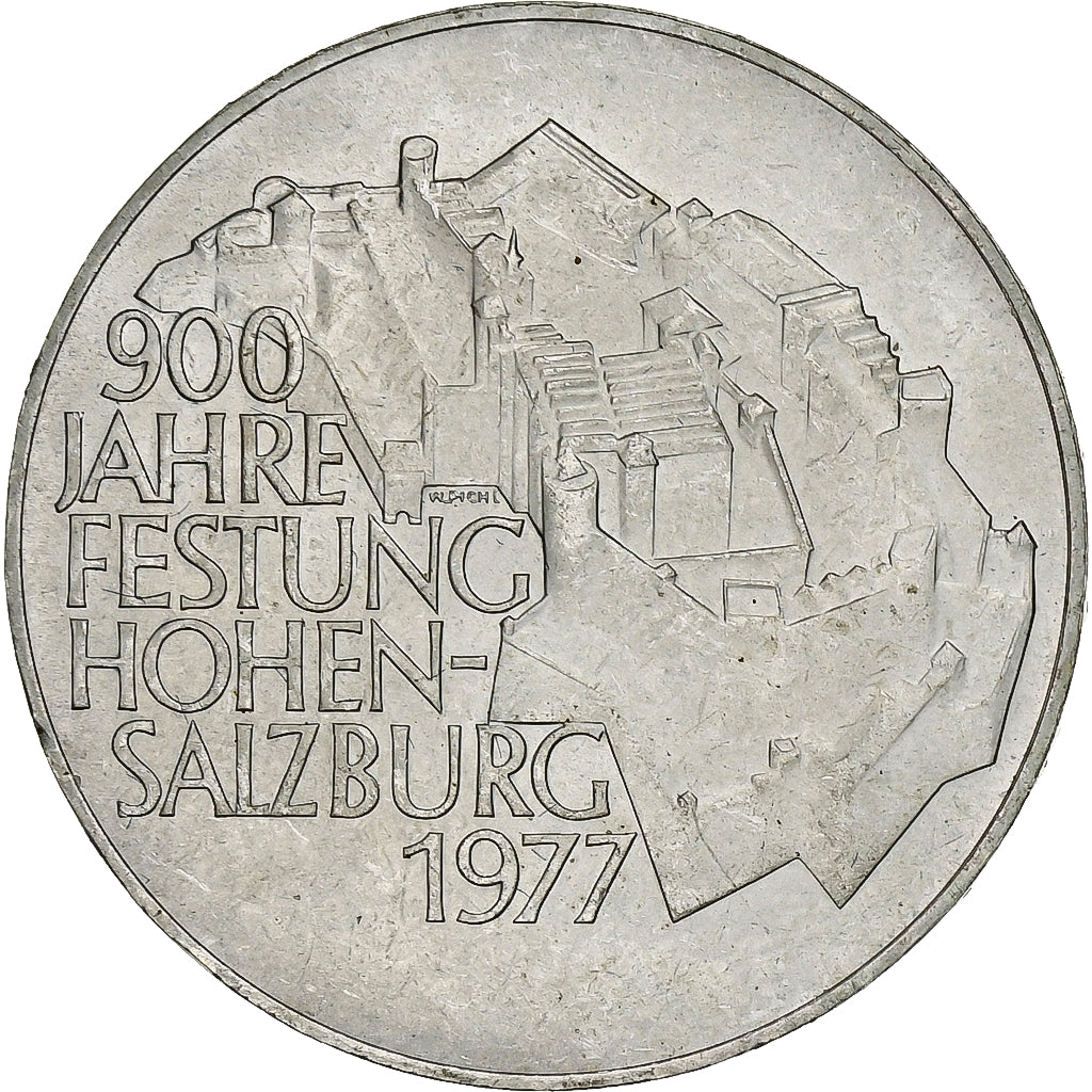 Austria, 100 Schilling, 1977, Silver, MS(63), KM:2935