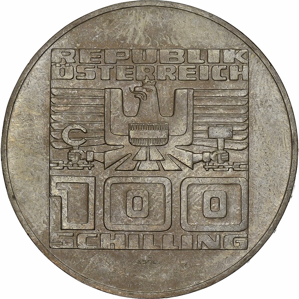 Austria, 100 Schilling, 1978, Silver, MS(63), KM:2938