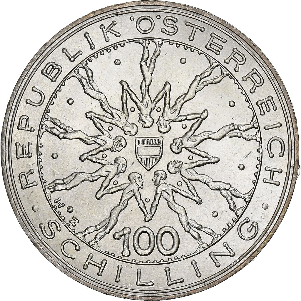 Austria, 100 Schilling, 1978, Vienna, Silver, MS(63), KM:2939