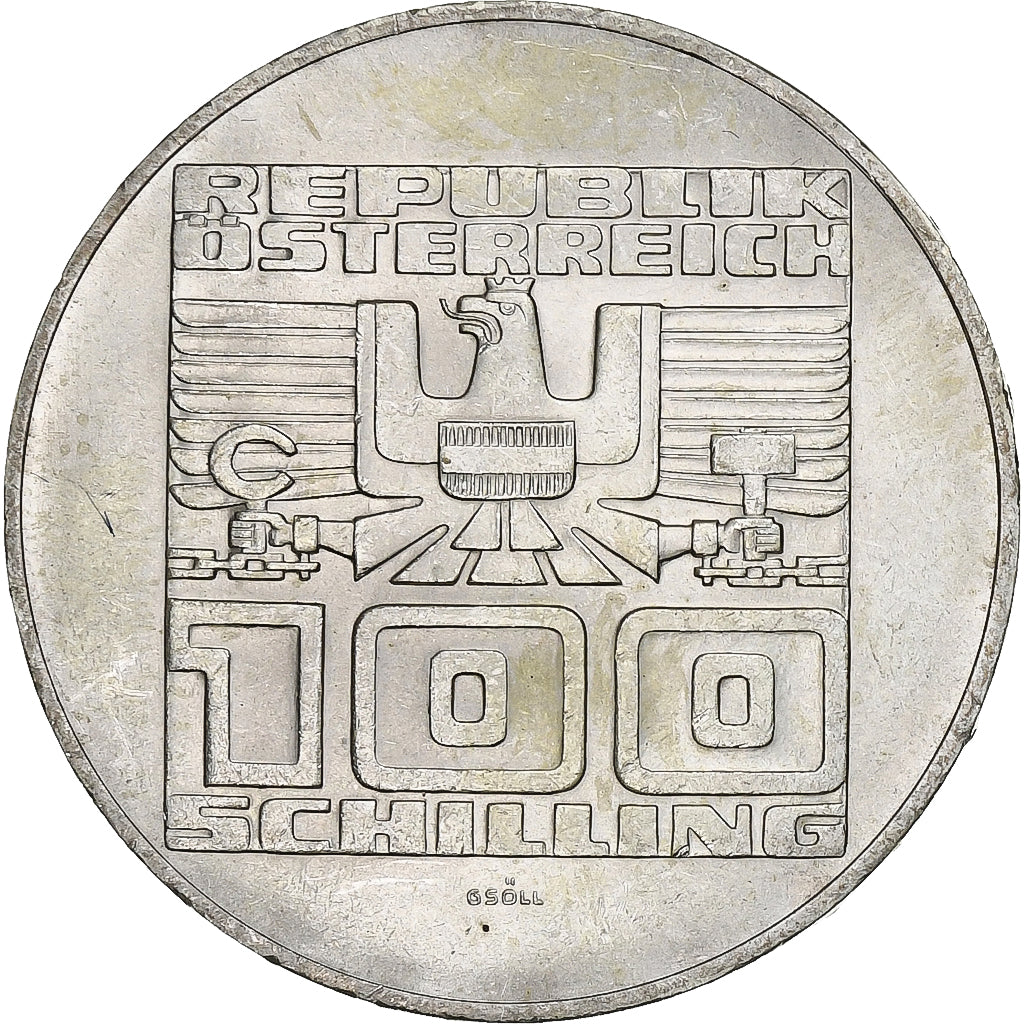 Austria, 100 Schilling, 1978, Plata, EBC+, KM:2940