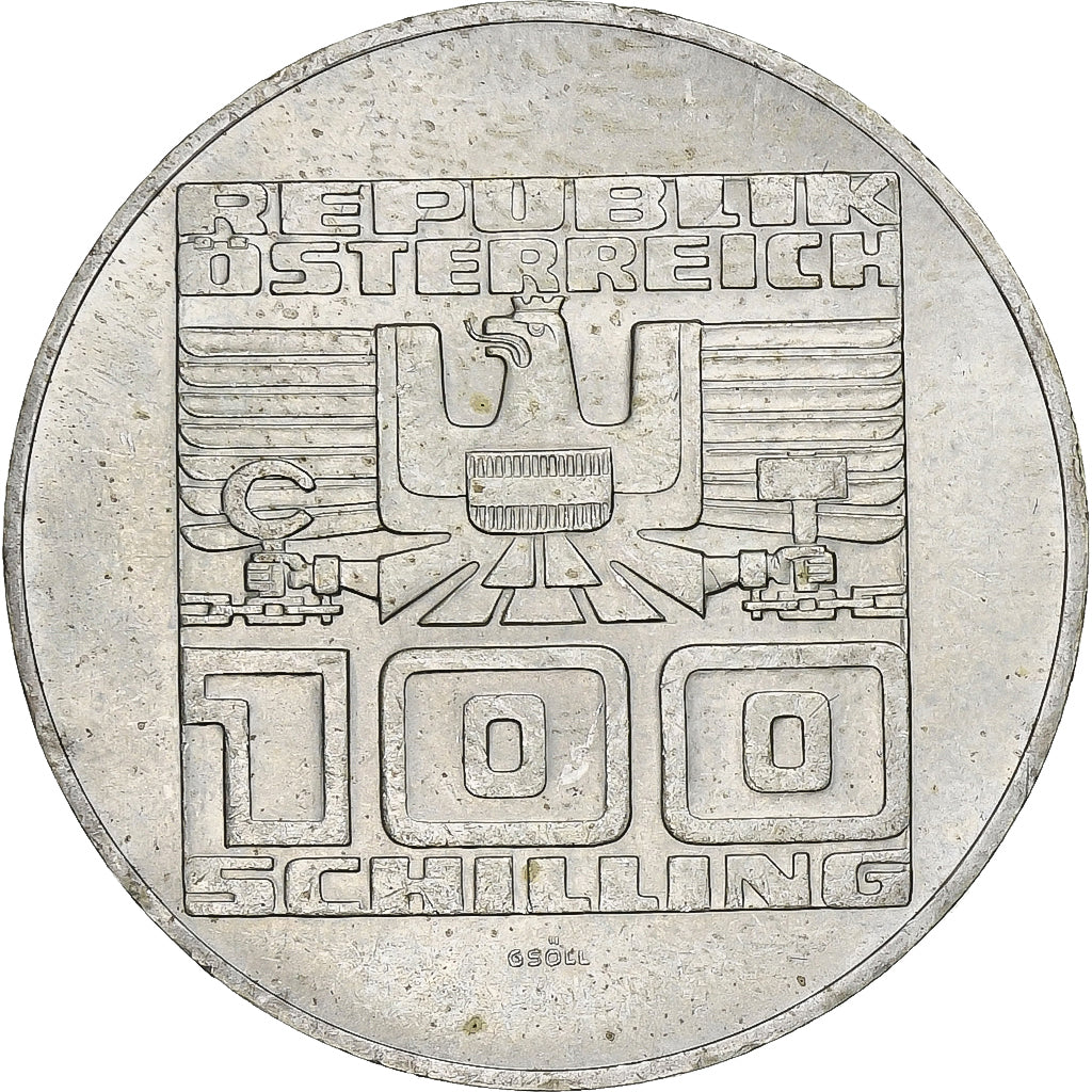 Austria, 100 Schilling, 1978, Plata, EBC+, KM:2940