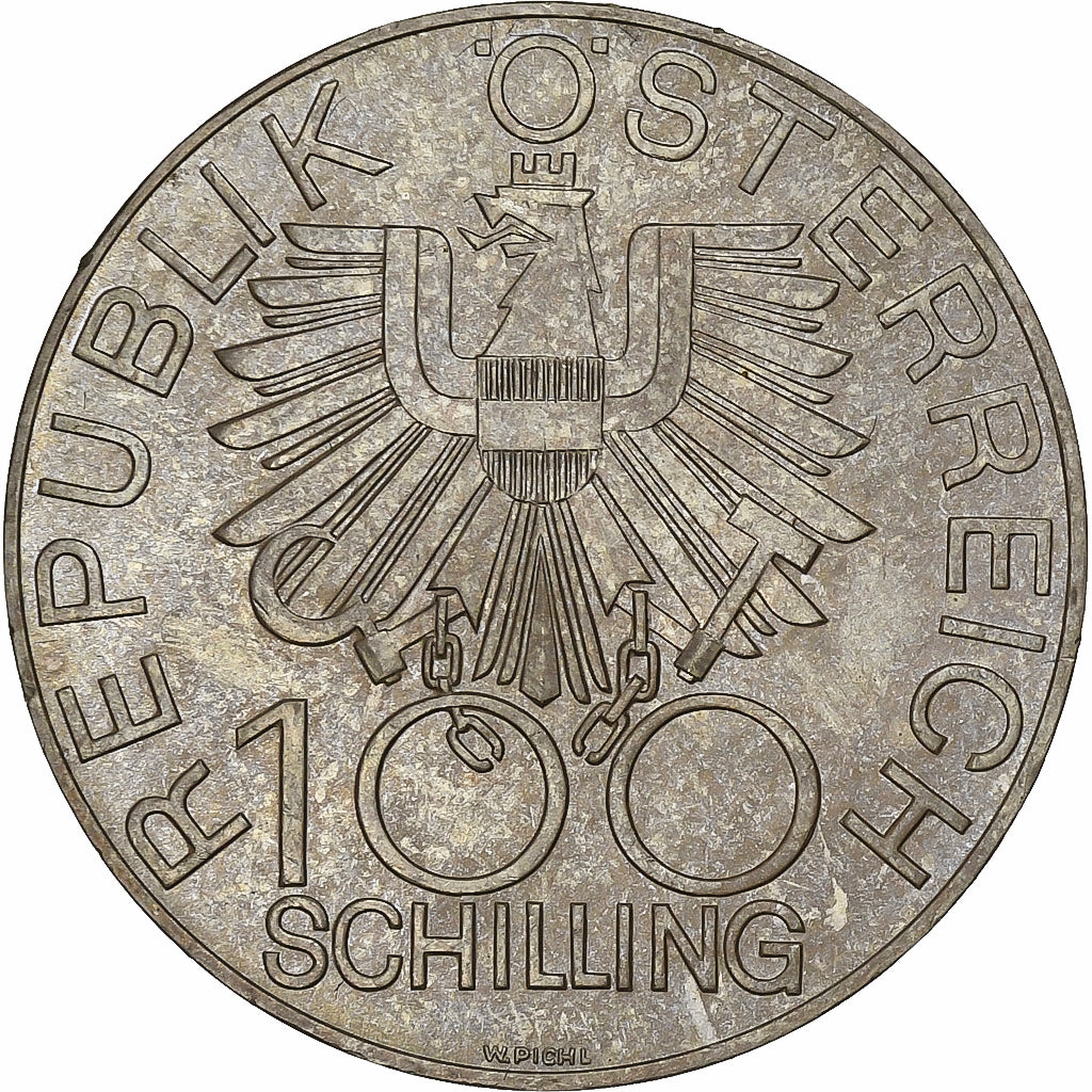 Austria, 100 Schilling, 1979, Argento, SPL, KM:2942