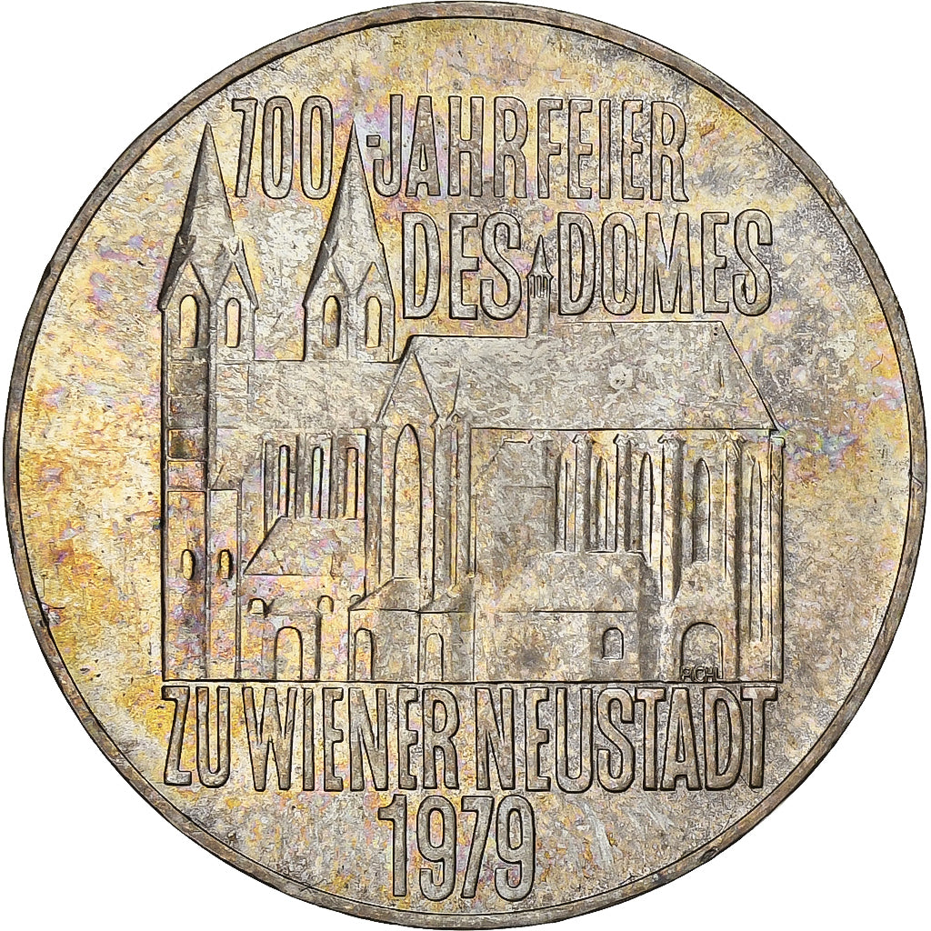 Austria, 100 Schilling, 1979, Silver, MS(63), KM:2942