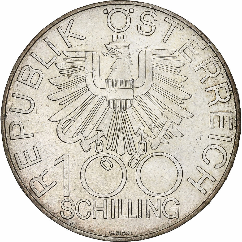 Austria, 100 Schilling, 1979, Argento, SPL, KM:2943