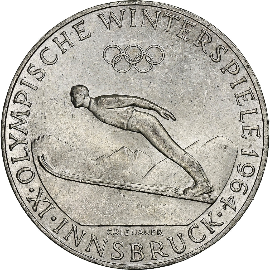 Austria, 50 Schilling, 1964, Argento, SPL, KM:2896