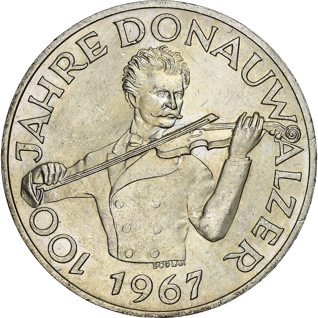 Austria, 50 Schilling, 1967, Argento, SPL, KM:2902