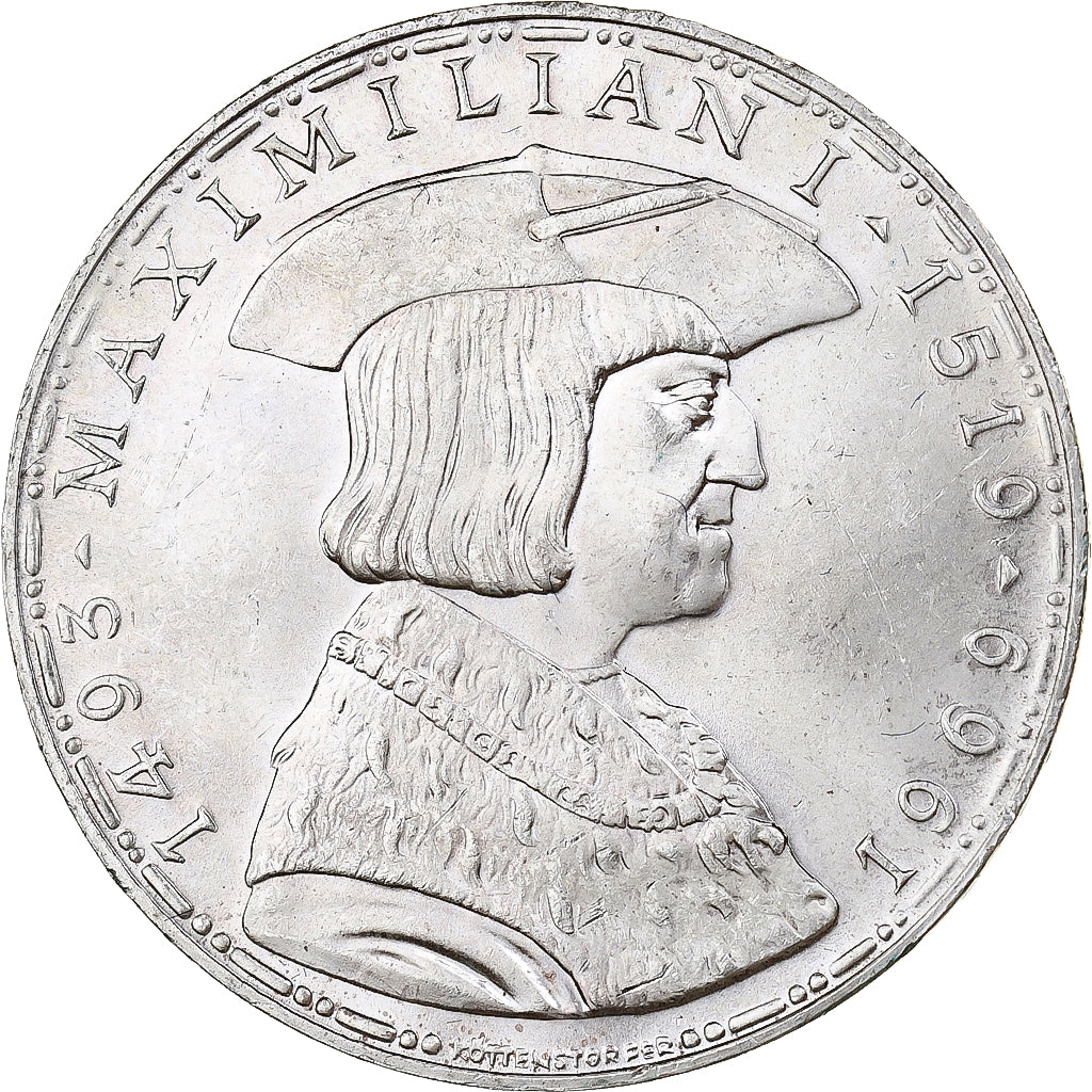 Austria, 50 Schilling, 1969, Vienna, Silver, MS(63), KM:2906