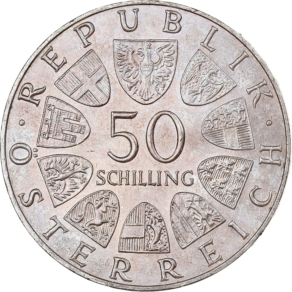 Austria, 50 Schilling, 1970, Argento, SPL, KM:2909