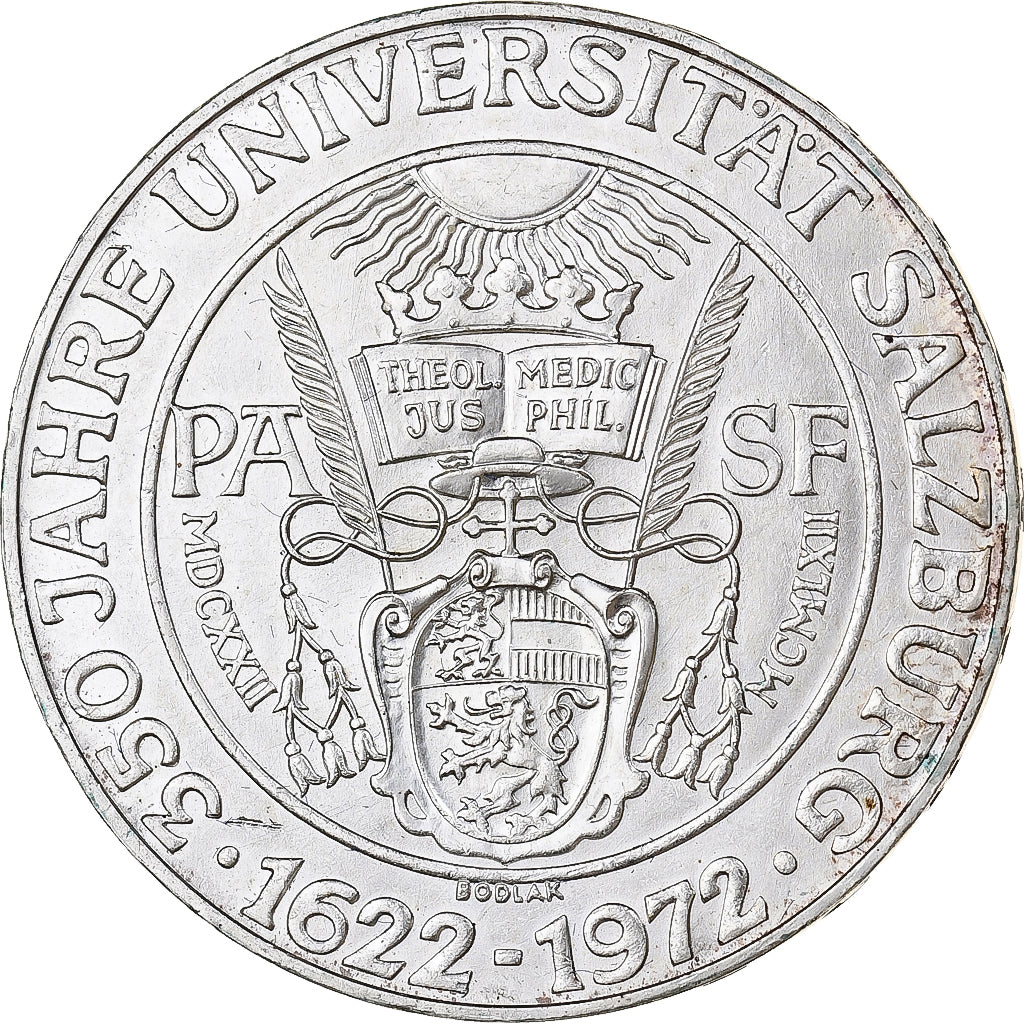 Austria, 50 Schilling, 1972, Silver, MS(60-62), KM:2913