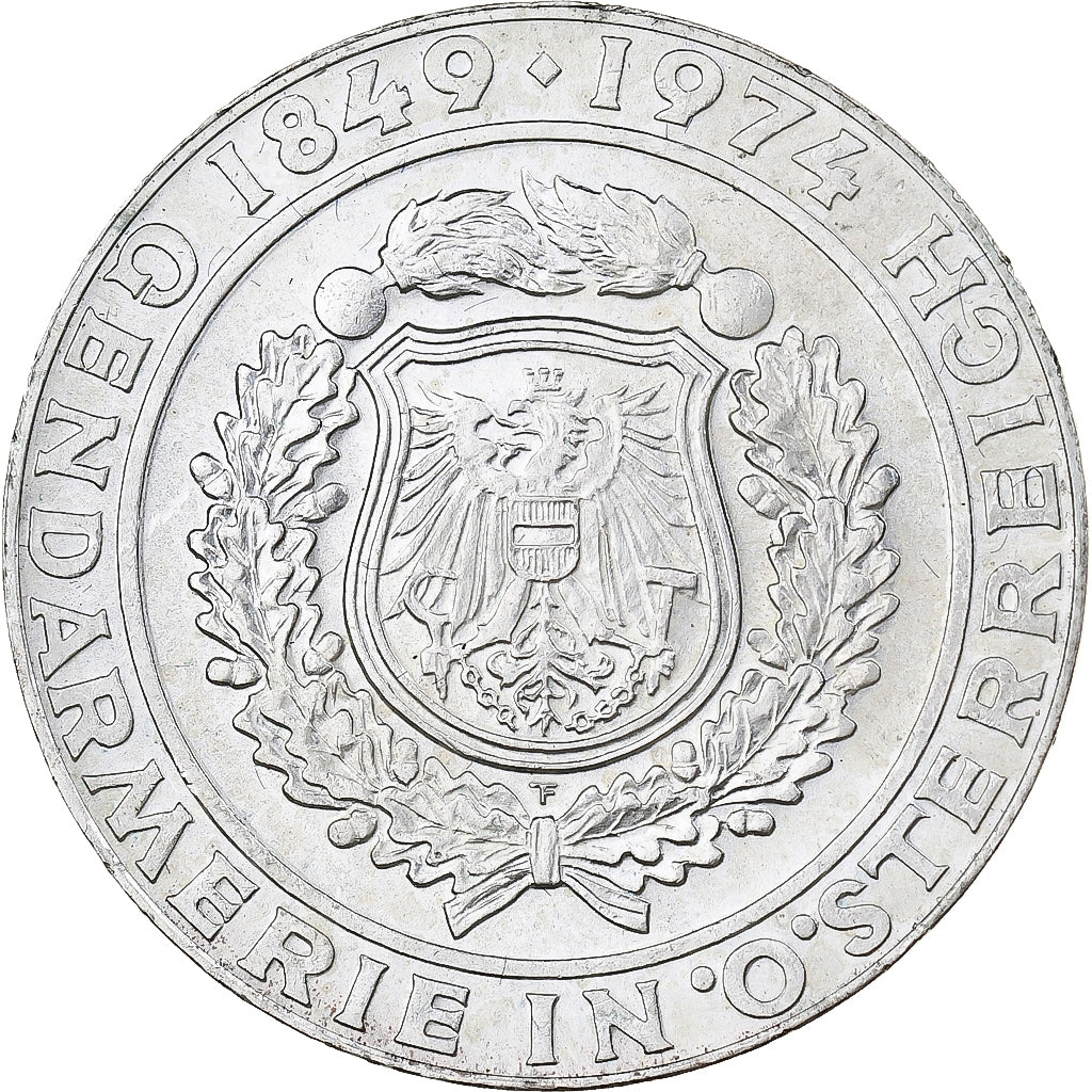 Austria, 50 Schilling, 1974, Silver, MS(60-62), KM:2920
