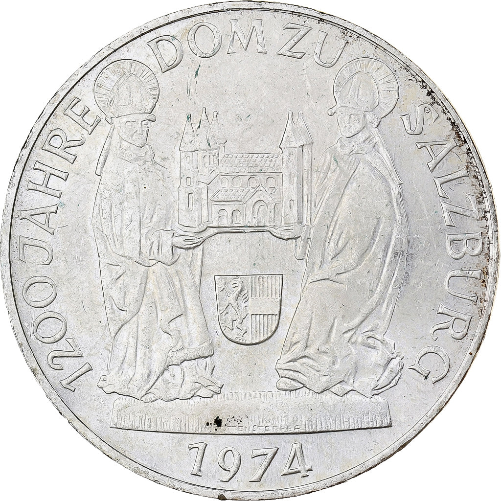 Austria, 50 Schilling, 1974, Silver, MS(60-62), KM:2921