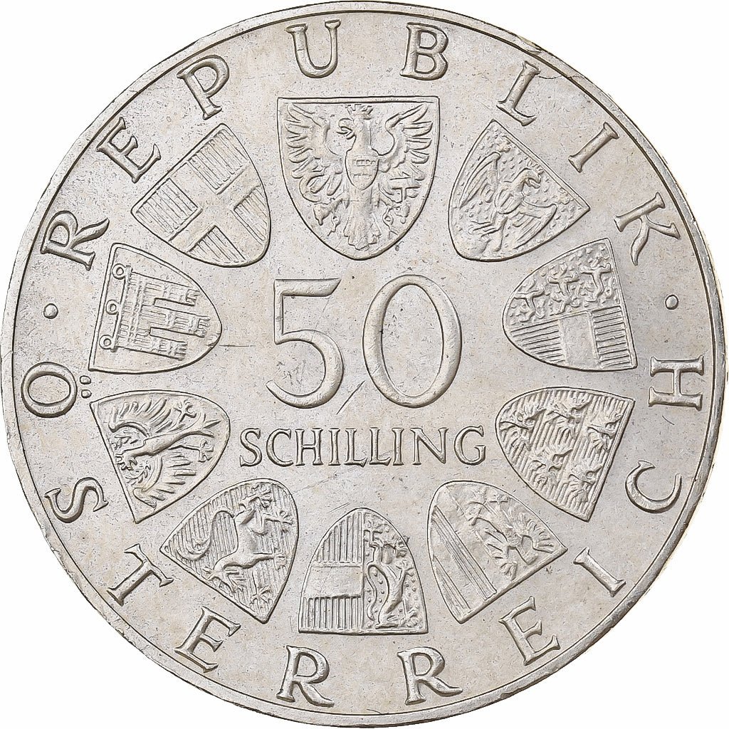 Austria, 50 Schilling, 1978, Vienna, Argento, SPL, KM:2937