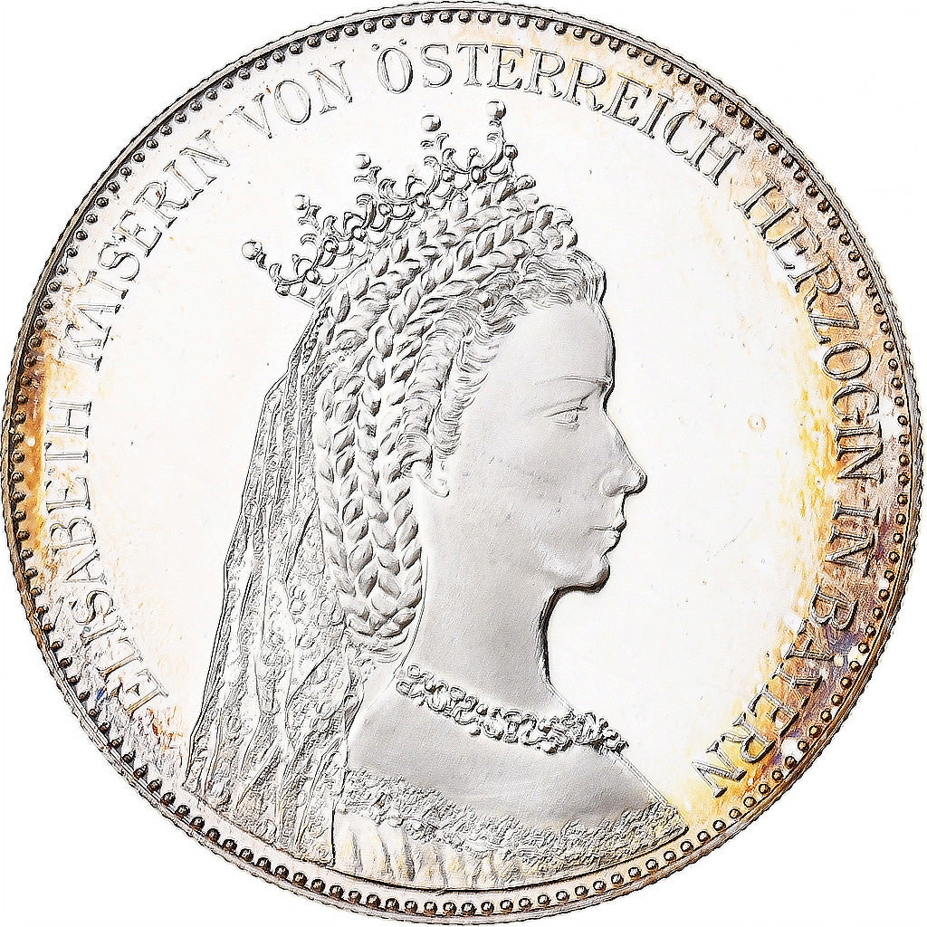 Österreich, Medaille, Elisabeth Kaiserin, Silber, PP, UNZ+