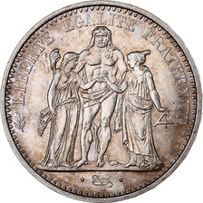 France, 10 Francs, Hercule, 1971, Paris, Silver, MS(63), KM:932