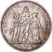 France, 10 Francs, Hercule, 1971, Paris, Silver, MS(63), KM:932