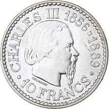 Monaco, Rainier III, 10 Francs, Charles III, 1966, Silber, VZ+, Gadoury:MC155