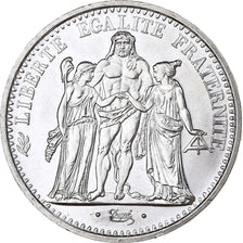 França, 10 Francs, Hercule, 1973, Paris, Prata, MS(65-70), Gadoury:813, KM:932