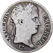 França, 5 Francs, Napoléon I, 1812, Rouen, Prata, F(12-15), Gadoury:584