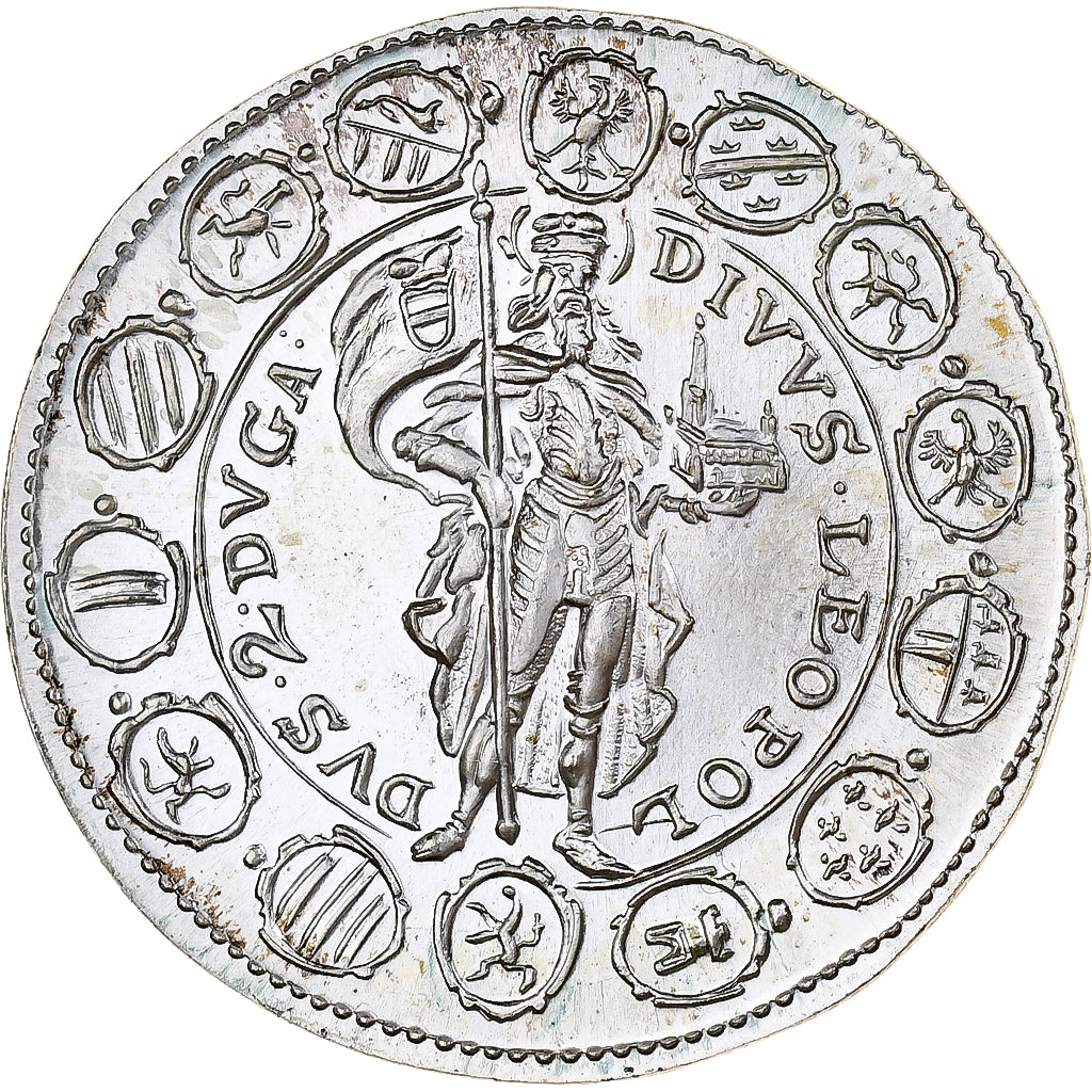 Österreich, 2 Ducat, 1963, Restrike, Silber, UNZ, KM:M29a