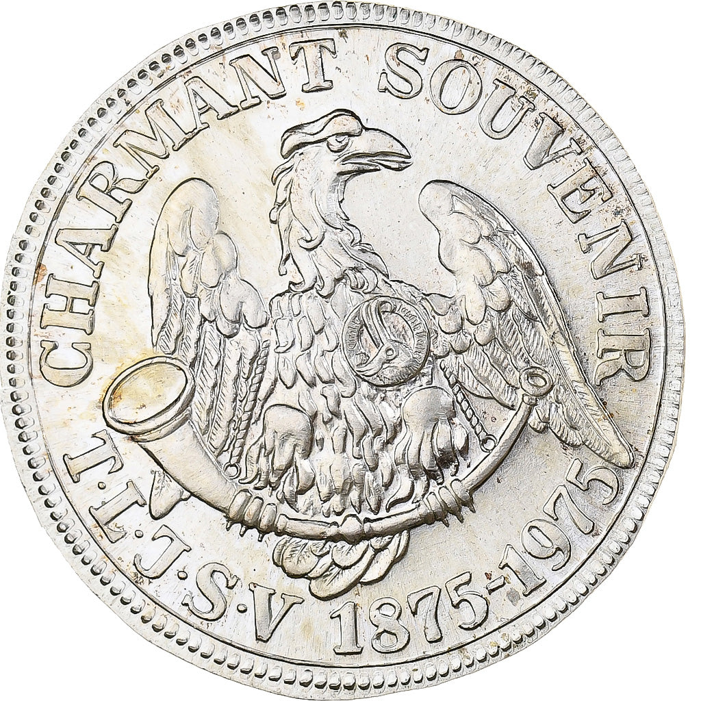 Austria, Medal, 1975, Silver, CHARMANT SOUVENIR, MS(64)