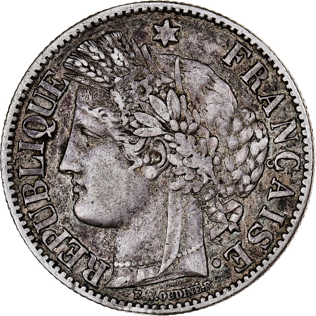 Francia, 2 Francs, Cérès, 1895, Paris, Plata, MBC, Gadoury:530a, KM:817.1