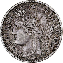 Francia, 2 Francs, Cérès, 1895, Paris, Plata, MBC, Gadoury:530a, KM:817.1