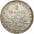 France, 2 Francs, Semeuse, 1920, Paris, Silver, MS(60-62), Gadoury:532, KM:845.1