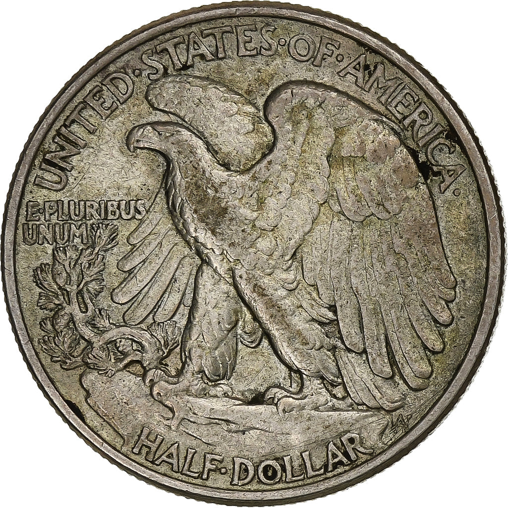 Estados Unidos, Half Dollar, 1946, Philadelphia, Plata, MBC+, KM:142
