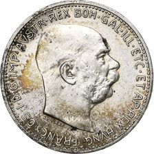 Austria, Franz Joseph I, Corona, 1914, Vienna, Silver, AU(55-58), KM:2820