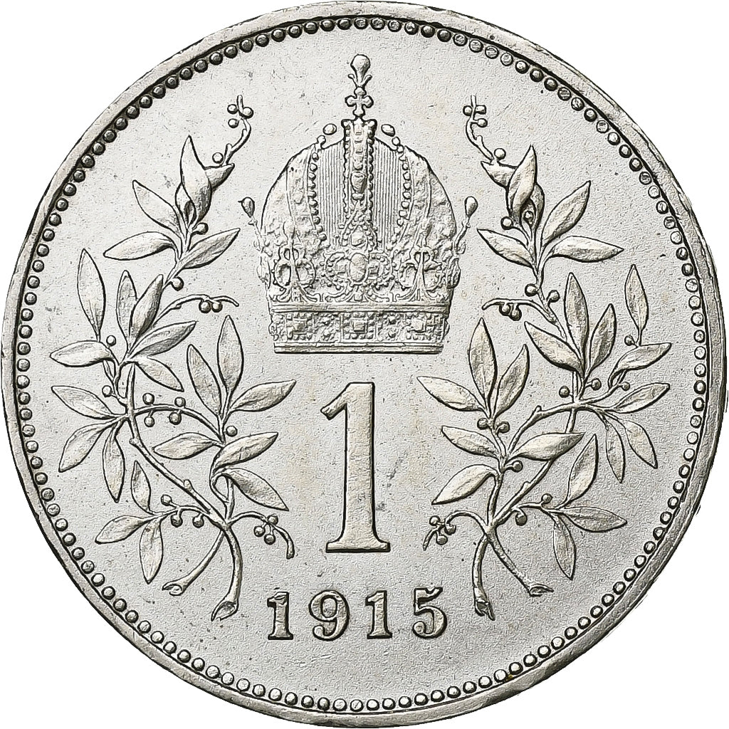 Autriche, Franz Joseph I, Corona, 1915, Argent, TTB+, KM:2820