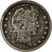 États-Unis, Quarter, Barber, 1898, Philadelphie, Argent, TB, KM:114