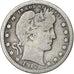 Vereinigte Staaten, Quarter, Barber, 1912, Philadelphia, Silber, SGE+, KM:114