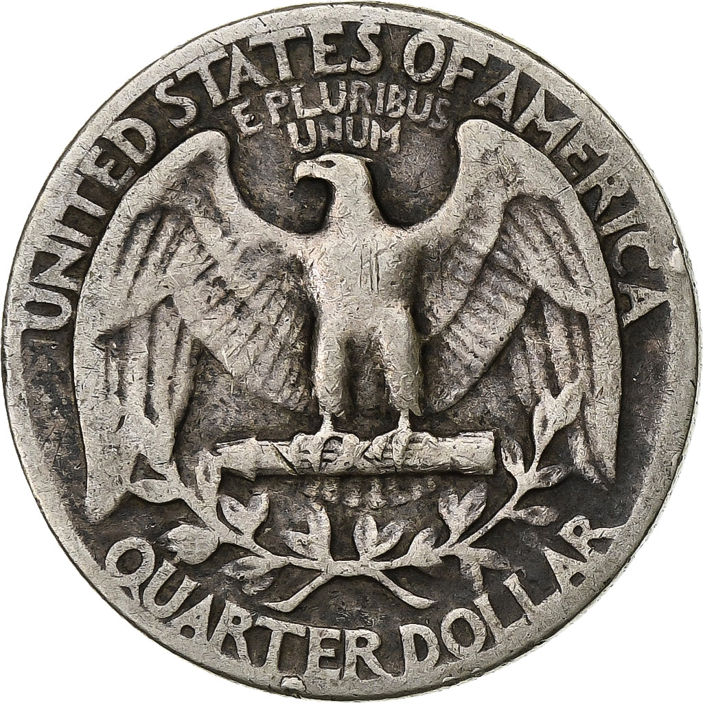 United States, Quarter, Washington, 1945, Philadelphia, Silver, VF(20-25)