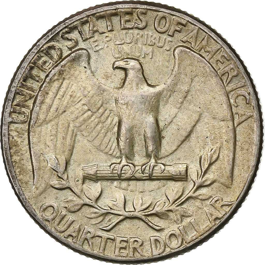 Estados Unidos da América, Quarter, Washington, 1951, Philadelphia, Prata