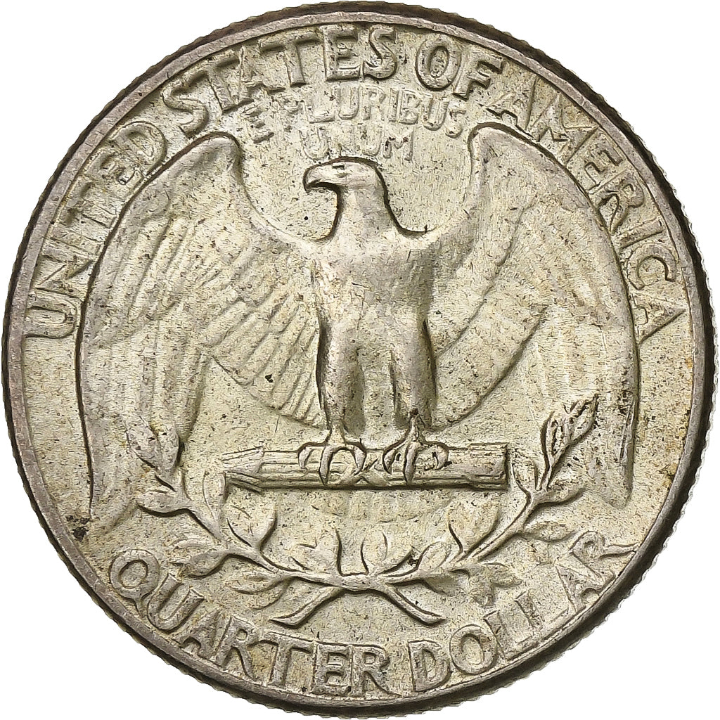 Estados Unidos da América, Quarter, Washington, 1951, Philadelphia, Prata