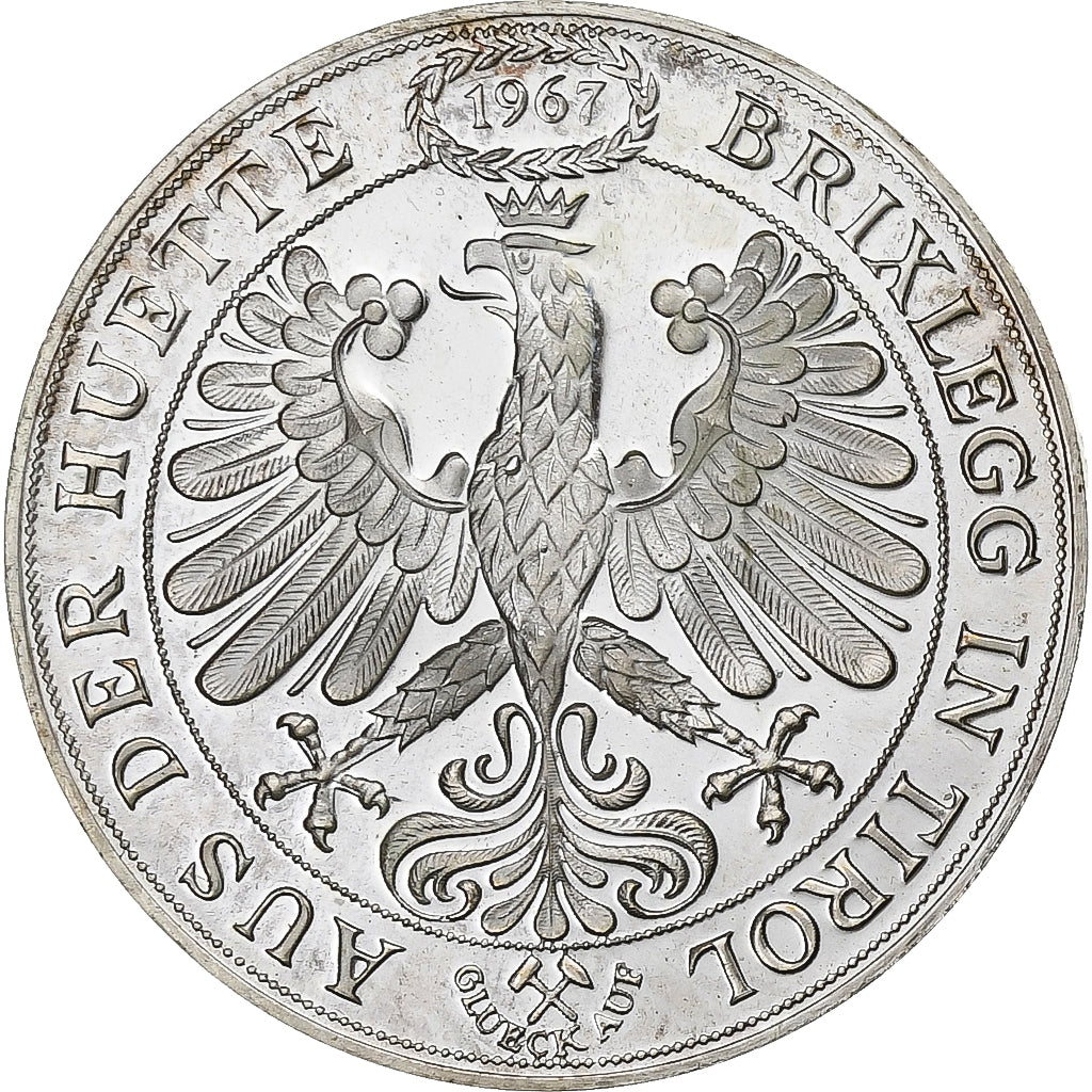 Austria, Token, Brixlegg in Tirol, 1967, Silver, MS(63)