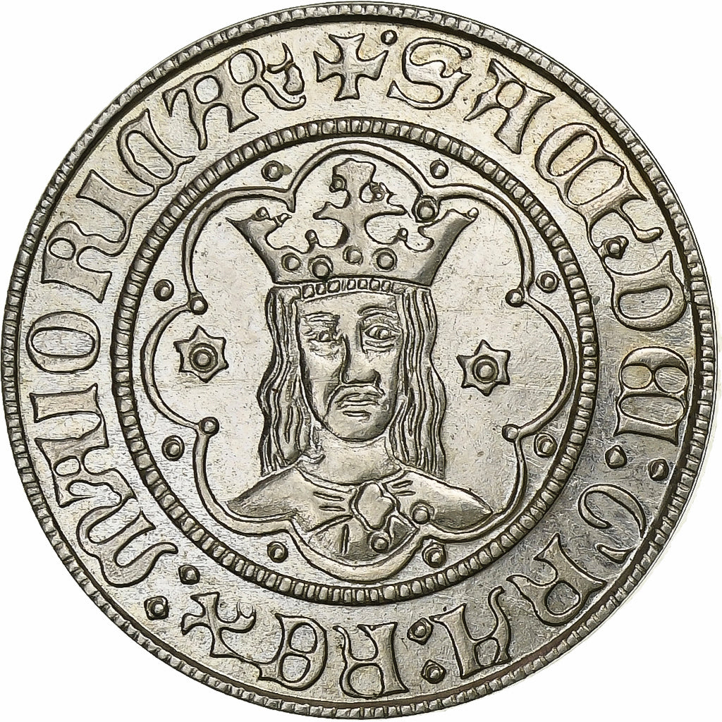 Spain, Token, 1 Real - James III of Majorca, Silver, MS(63)