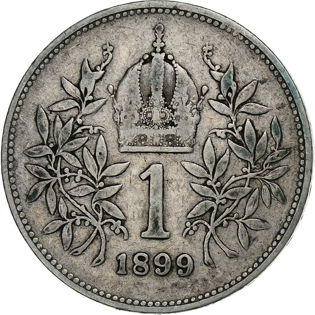 Österreich, Franz Joseph I, Corona, 1899, Vienna, Silber, S, KM:2804
